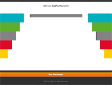 Tablet Screenshot of dress-fashion.com
